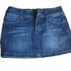 GUESS mini skirt blue denim size medium